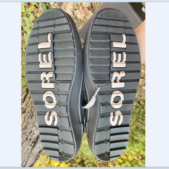 SOREL Mens Cheyanne Metro HI Wp Boot Sneaker Size 11 Gray Quarry New Fast Ship - Picture 5 of 6